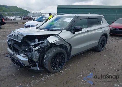 2022 Mitsubishi Outlander Black Edition S-Awc from USA, damaged, VIN JA4J4UA8XNZ078108